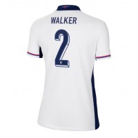 Maglie da calcio Inghilterra Kyle Walker #2 Prima Maglia Femminile Europei 2024 Manica Corta